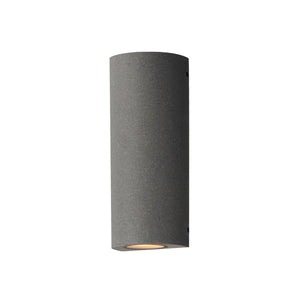 Pilar 2-Light LED Outdoor Wall Sconce - Cylinder