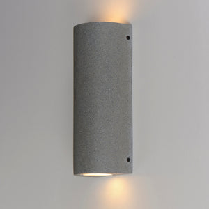 Pilar 2-Light LED Outdoor Wall Sconce - Cylinder
