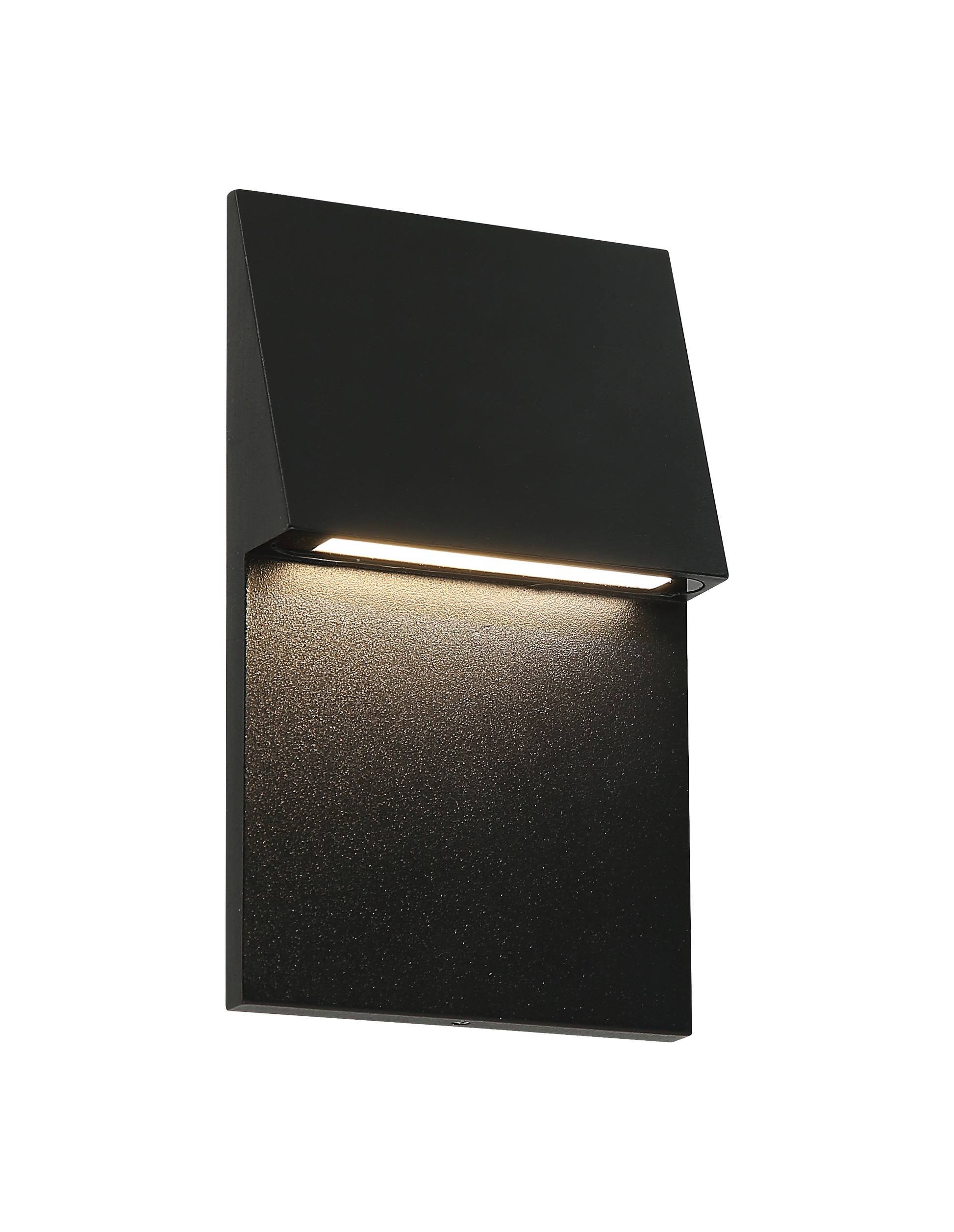 Dawn. This 5CCT powered Hi-Lumen luminaire might suit narrow posts or columns, while the horizontal may be better for wider walls or longer stair treads.
Comes in Matte Black Finish with Powder Coat.