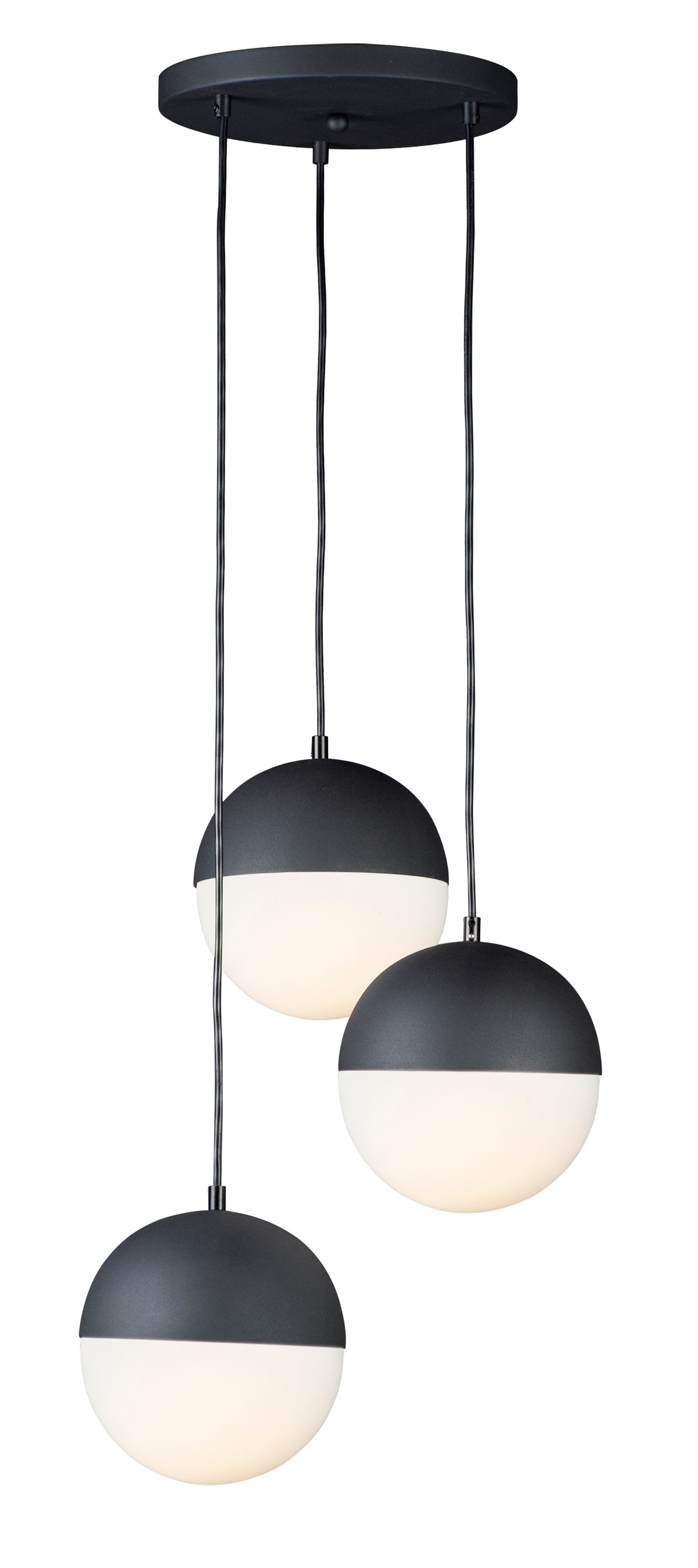 Half Moon 3-Light LED Pendant