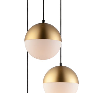 Half Moon 3-Light LED Pendant