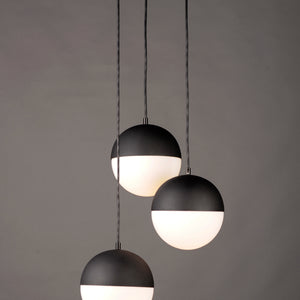 Half Moon 3-Light LED Pendant
