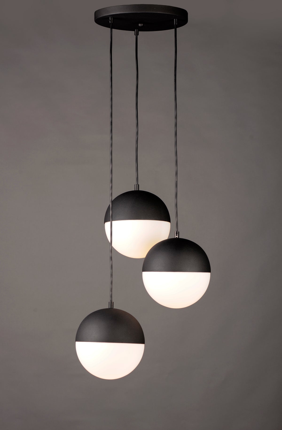 Half Moon 3-Light LED Pendant