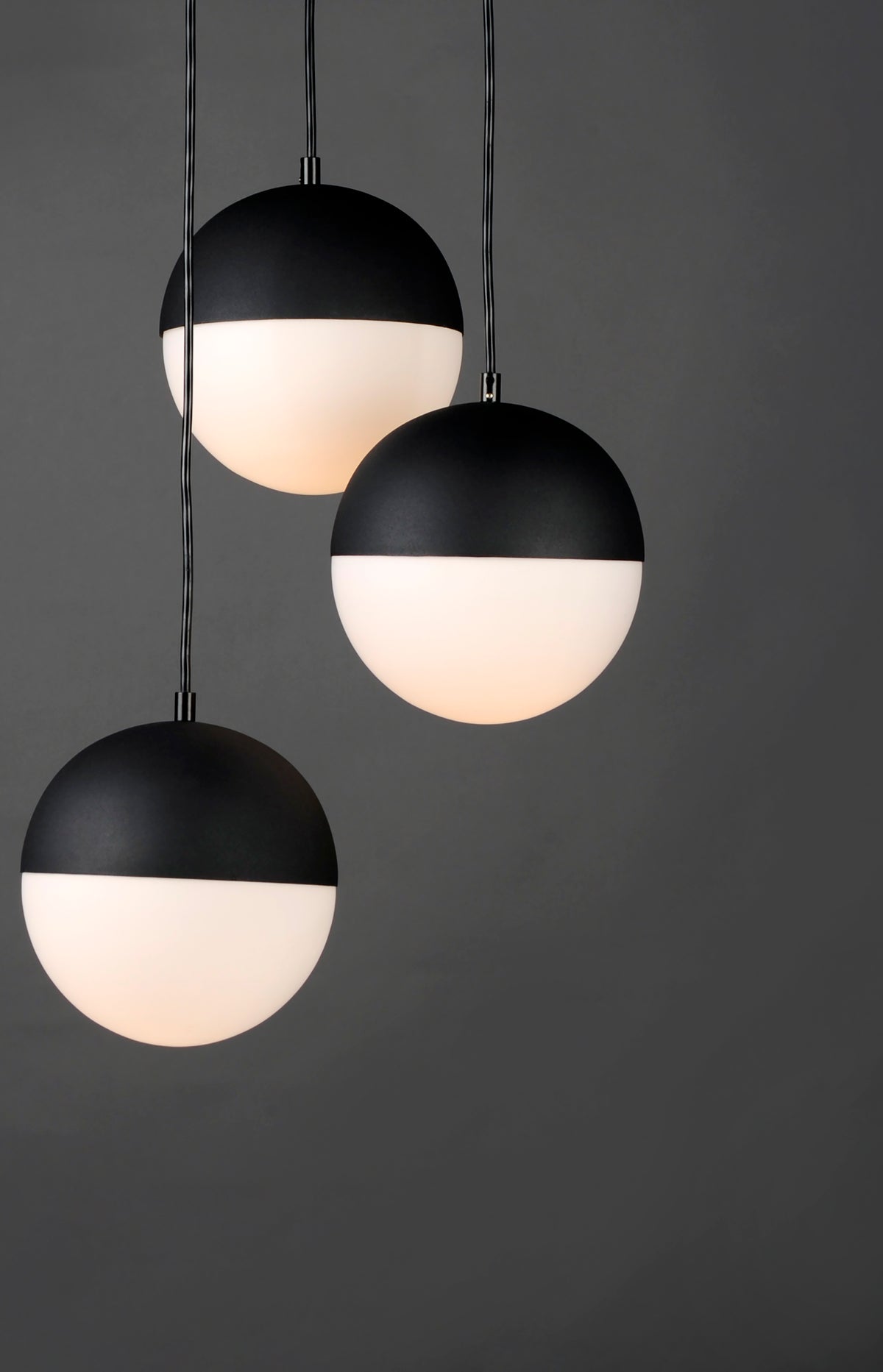 Half Moon 3-Light LED Pendant