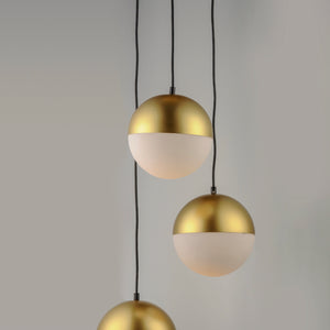 Half Moon 3-Light LED Pendant