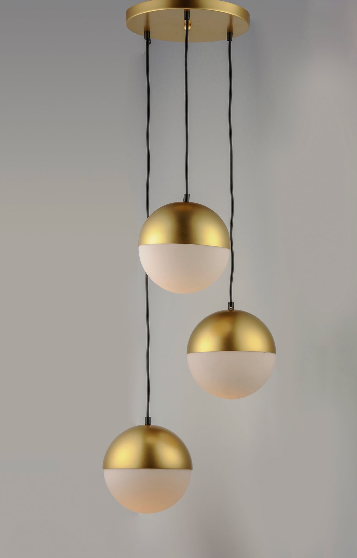 Half Moon 3-Light LED Pendant