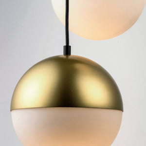 Half Moon 3-Light LED Pendant