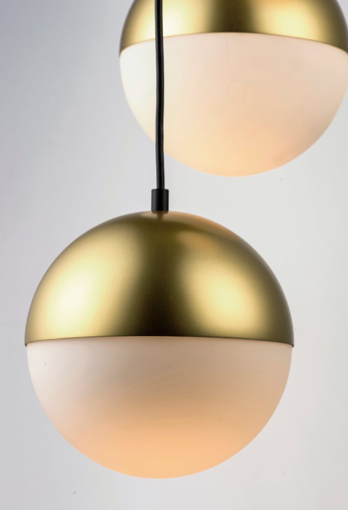 Half Moon 3-Light LED Pendant
