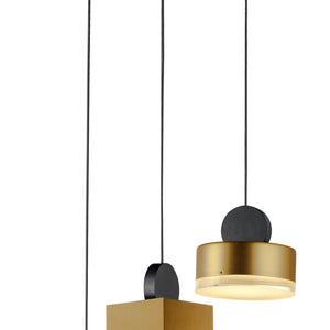 Nob 3-Light LED Pendant