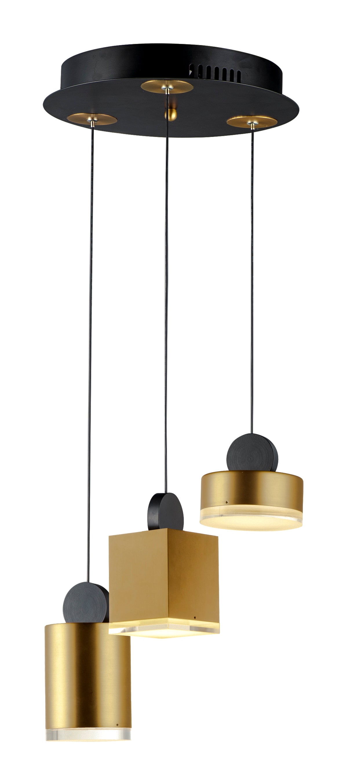 Nob 3-Light LED Pendant