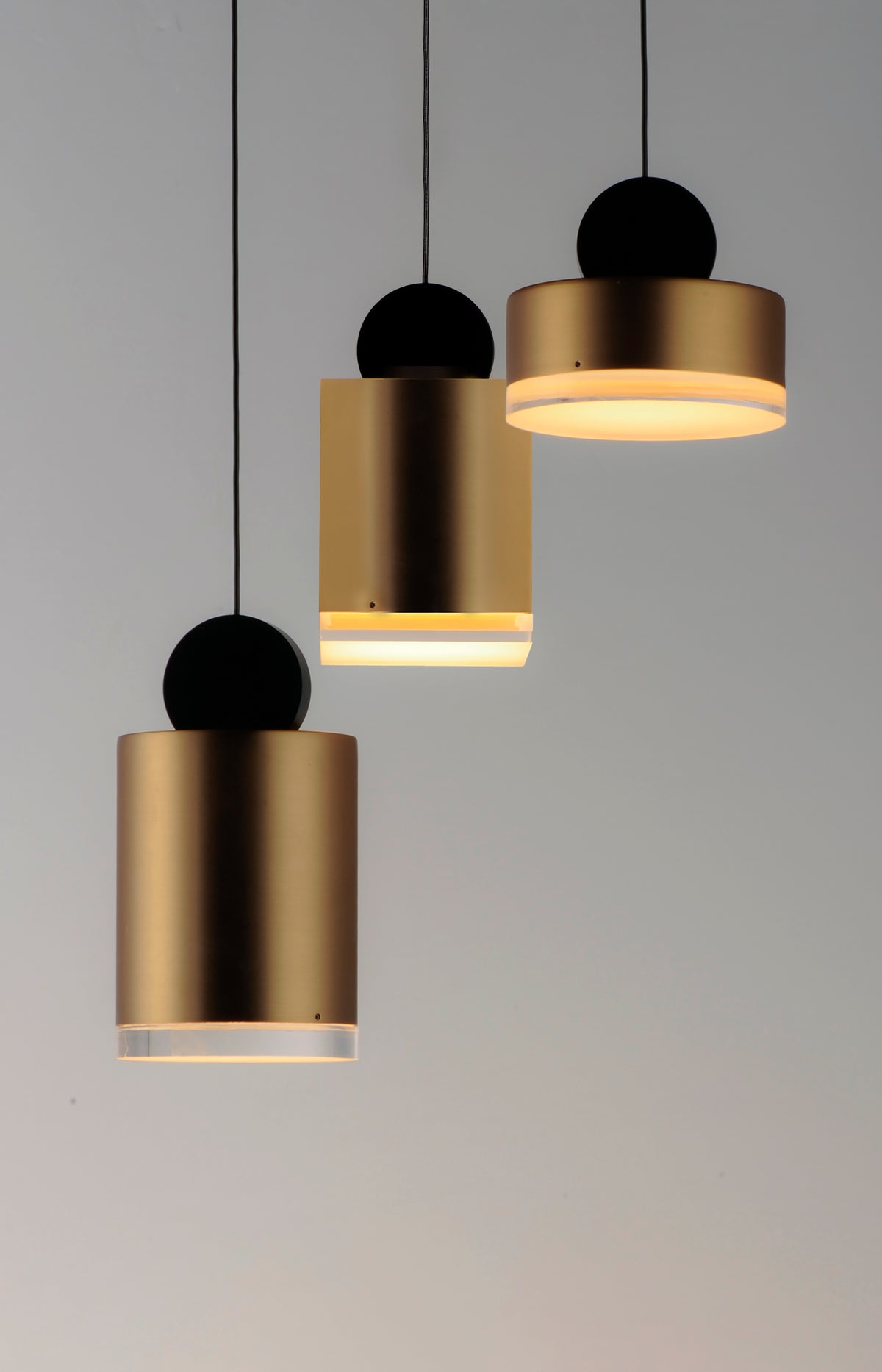 Nob 3-Light LED Pendant