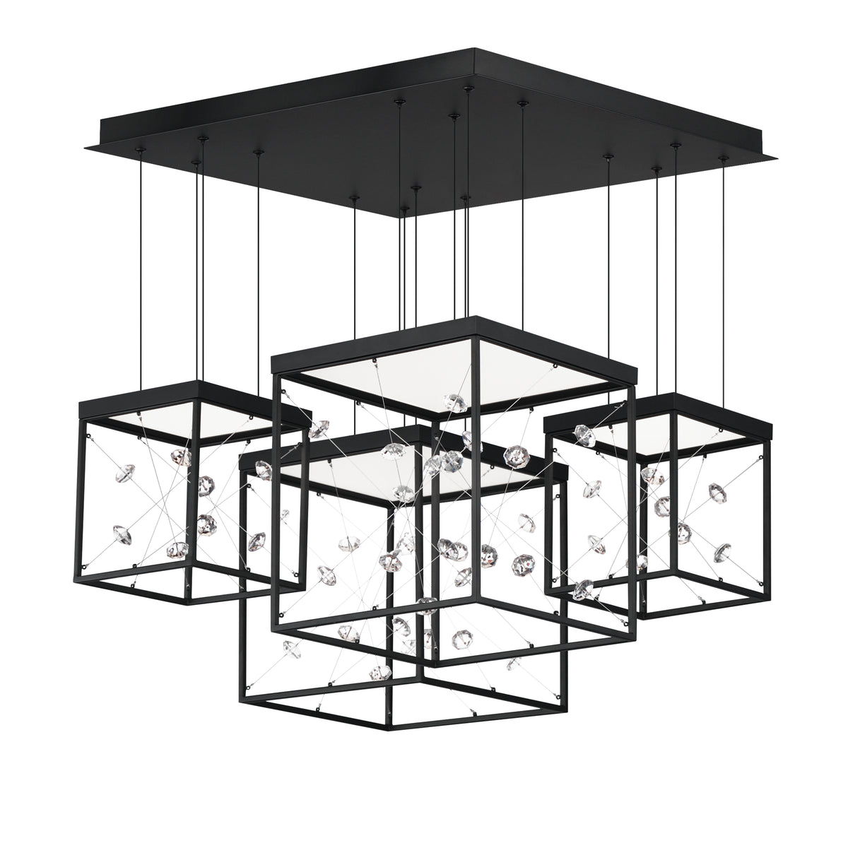 Entanglement 4-Light LED Pendant