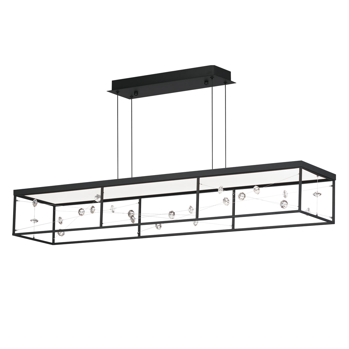 Entanglement Linear LED Pendant