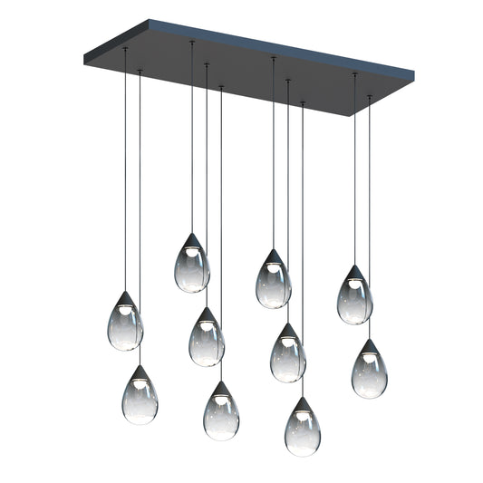 Dewdrop 10-Light LED Linear Pendant