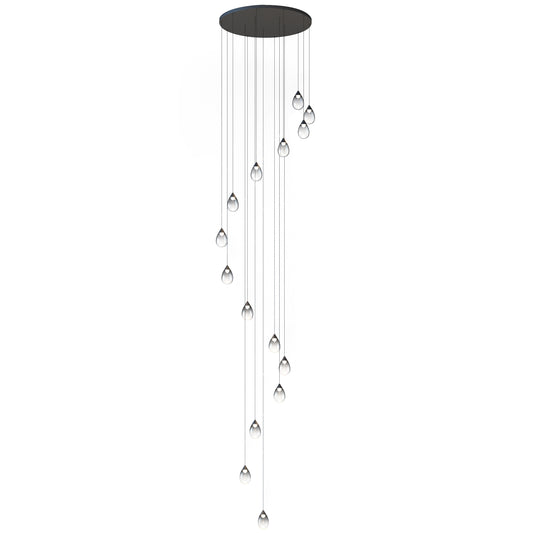 Dewdrop 15-Light LED Pendant