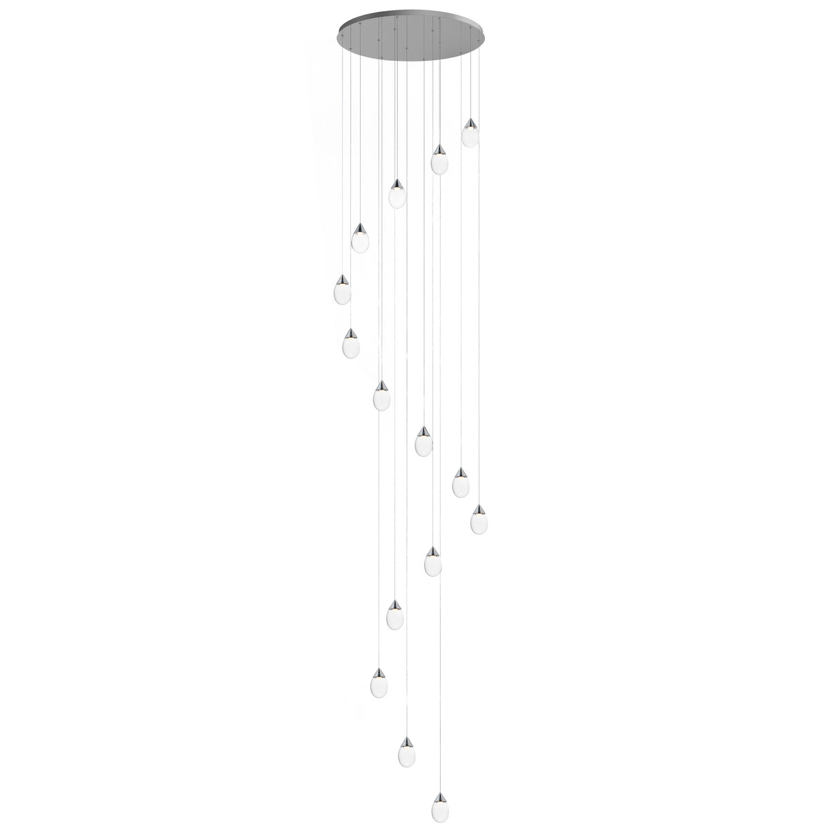 Dewdrop 15-Light LED Pendant