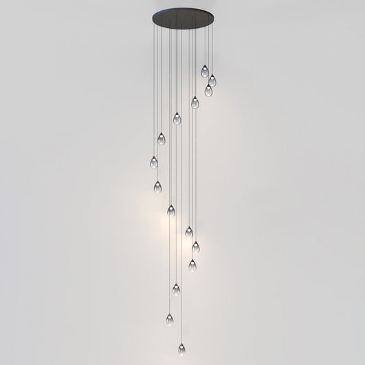 Dewdrop 15-Light LED Pendant
