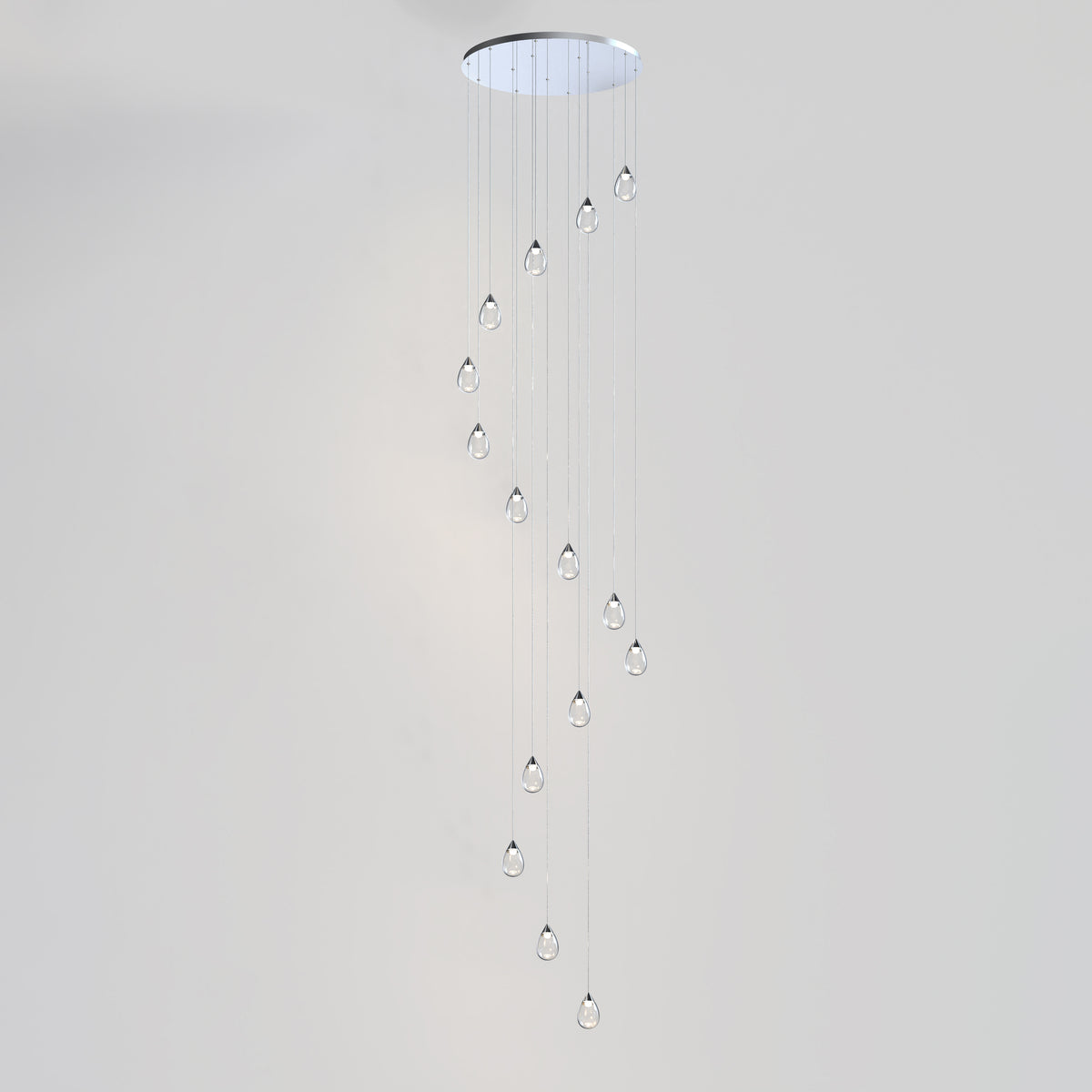 Dewdrop 15-Light LED Pendant