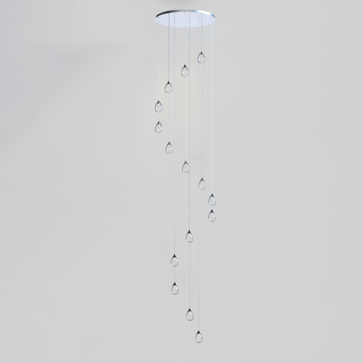 Dewdrop 15-Light LED Pendant
