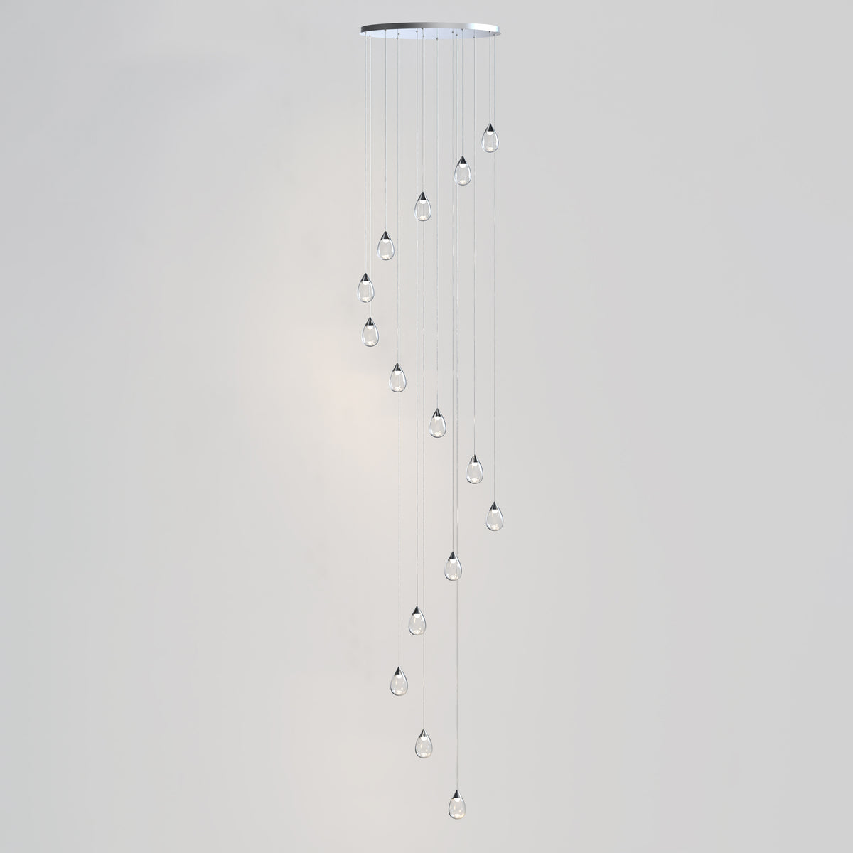 Dewdrop 15-Light LED Pendant