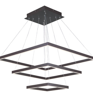 Quad 3-Tier LED Pendant