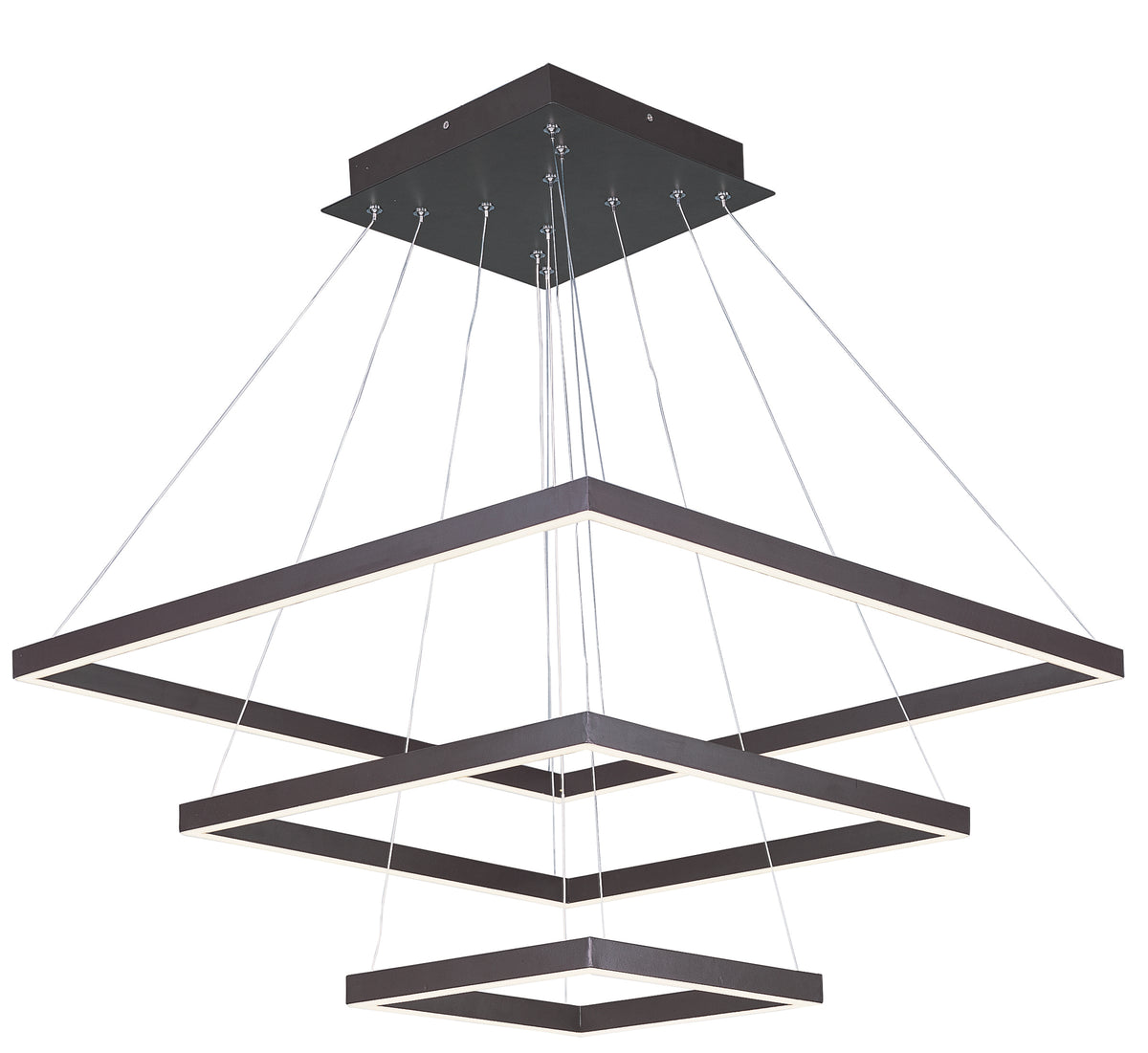 Quad 3-Tier LED Pendant