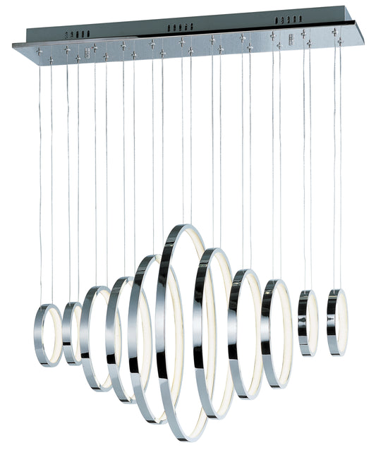 Hoops 11-Light LED Pendant
