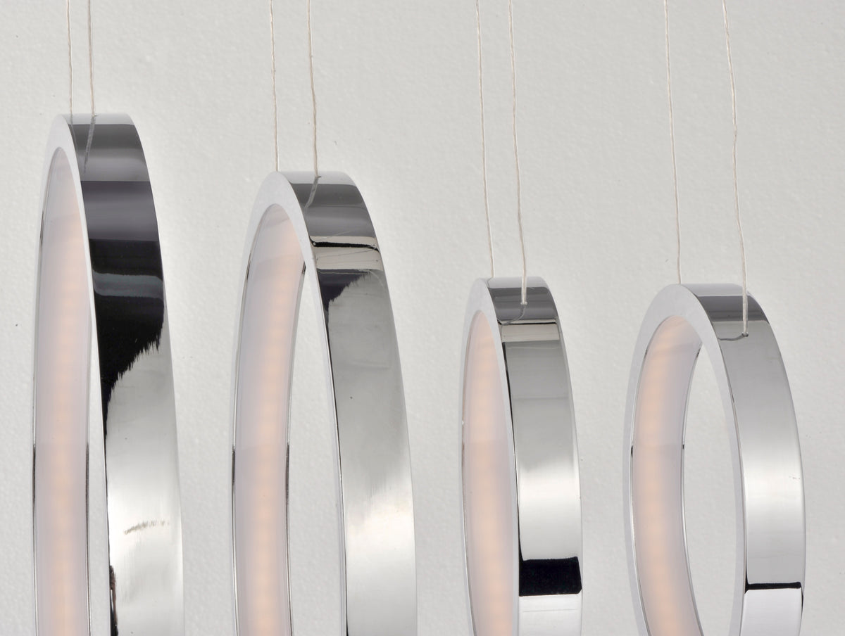 Hoops 11-Light LED Pendant
