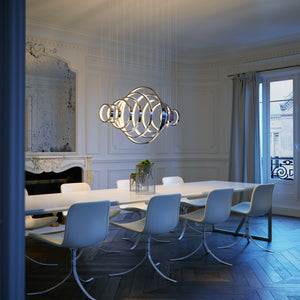 Hoops 11-Light LED Pendant
