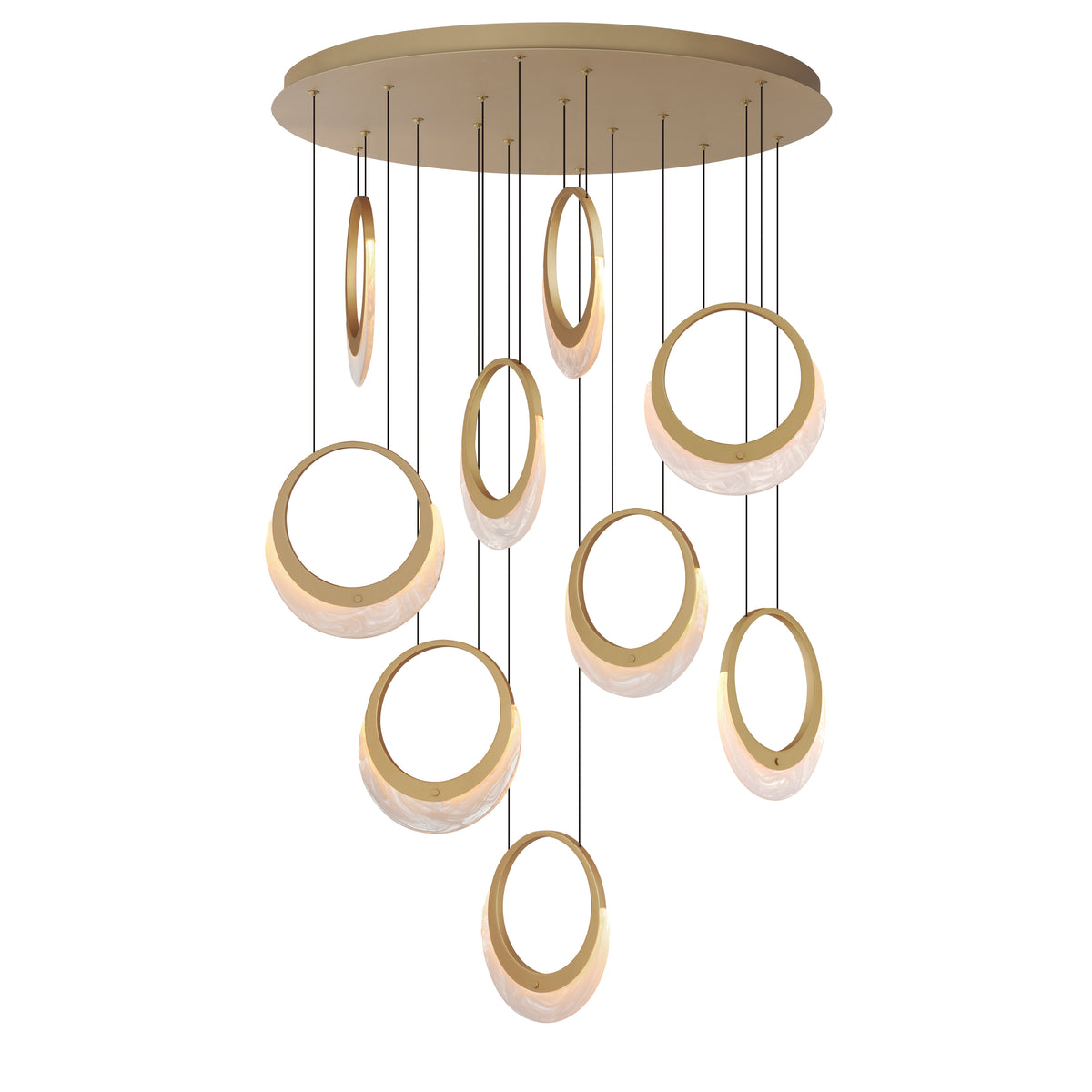 Lyra 9-Light LED Pendant