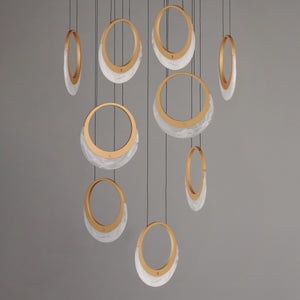 Lyra 9-Light LED Pendant