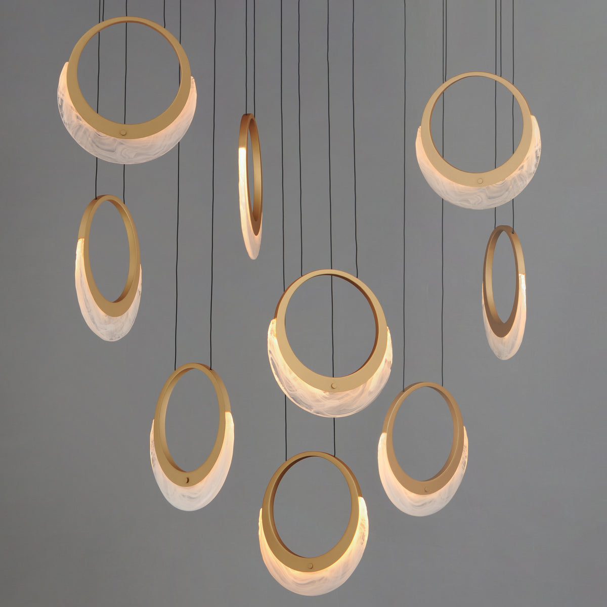 Lyra 9-Light LED Pendant
