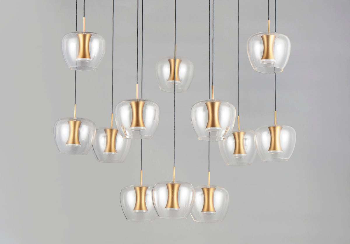 Newton 12-Light LED Pendant