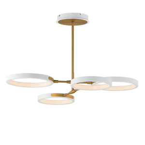 Hoopla 4-Light LED Pendant