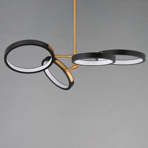 Hoopla 4-Light LED Pendant