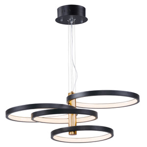 Hoopla 4-Light LED Pendant