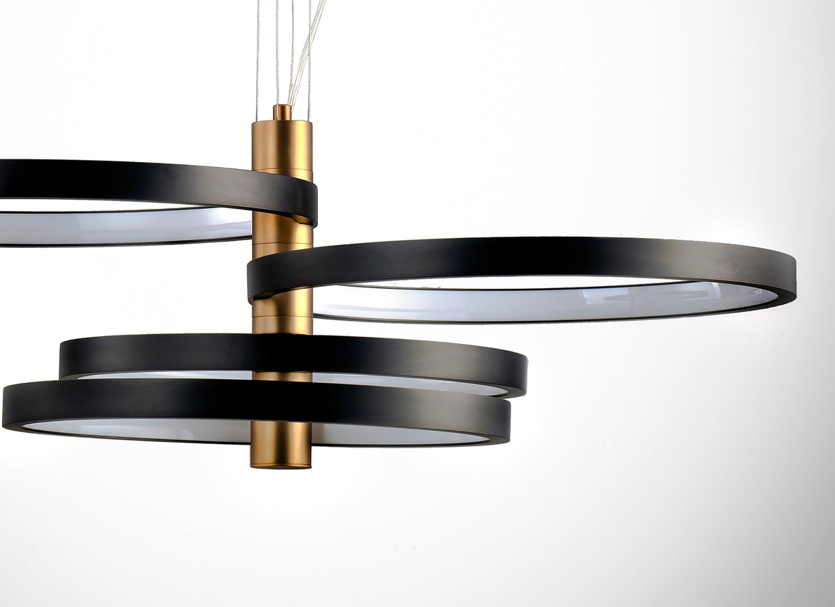 Hoopla 4-Light LED Pendant