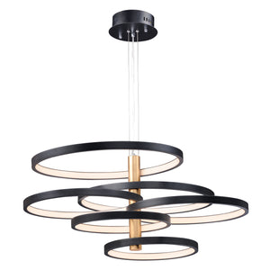 Hoopla 6-Light LED Pendant