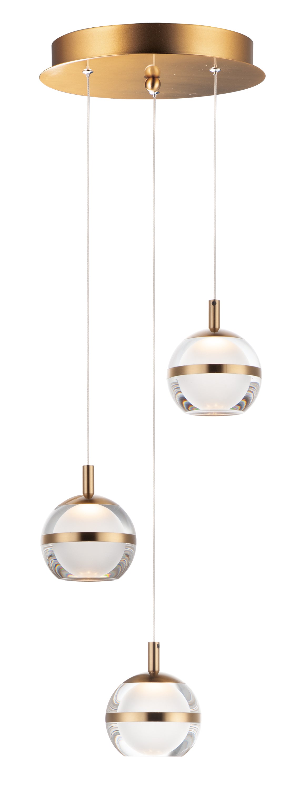 Swank 3-Light LED Pendant