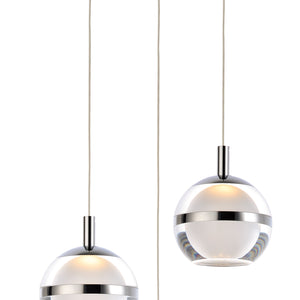 Swank 3-Light LED Pendant