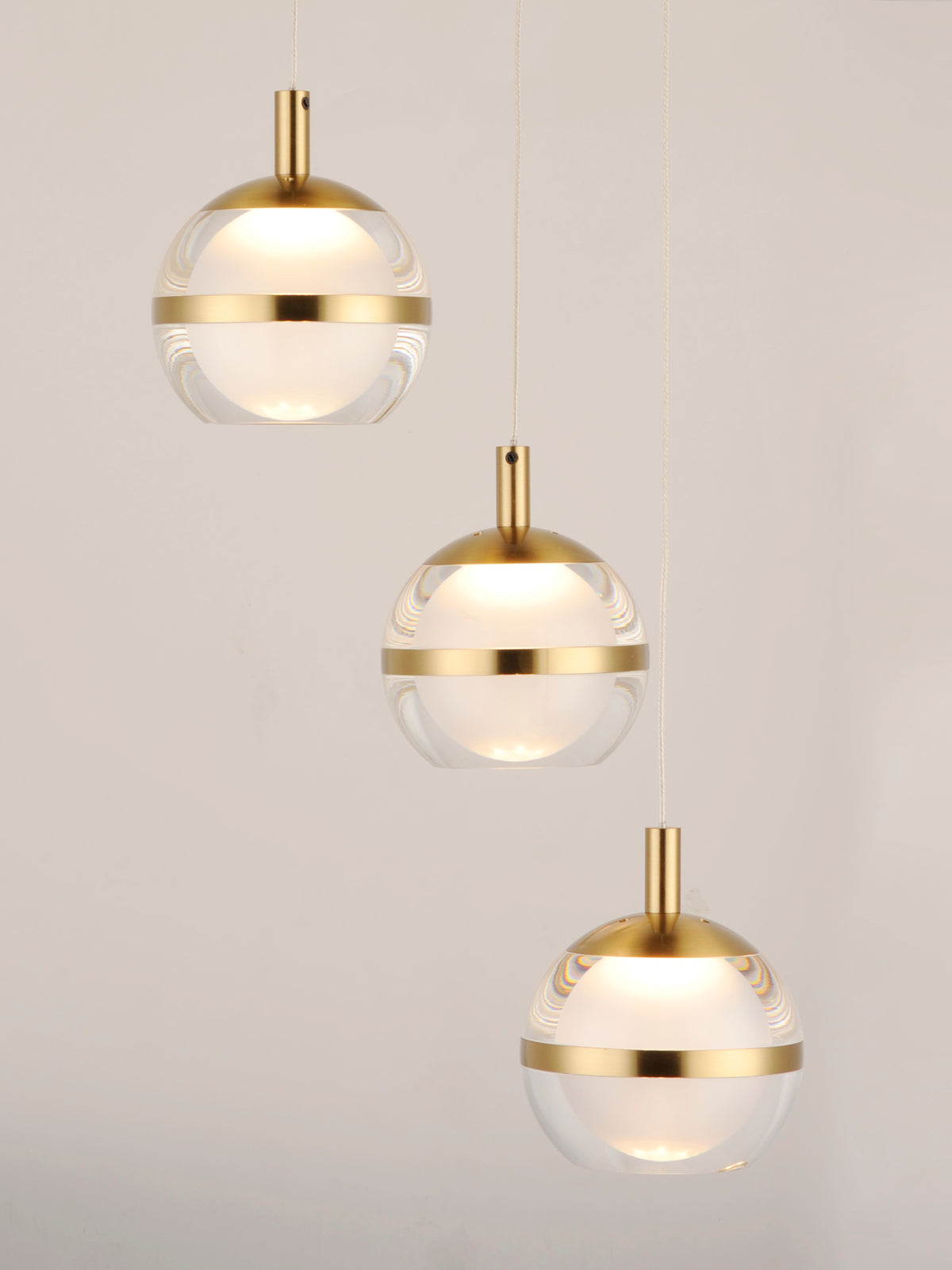Swank 3-Light LED Pendant