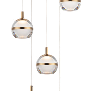 Swank 5-Light LED Pendant