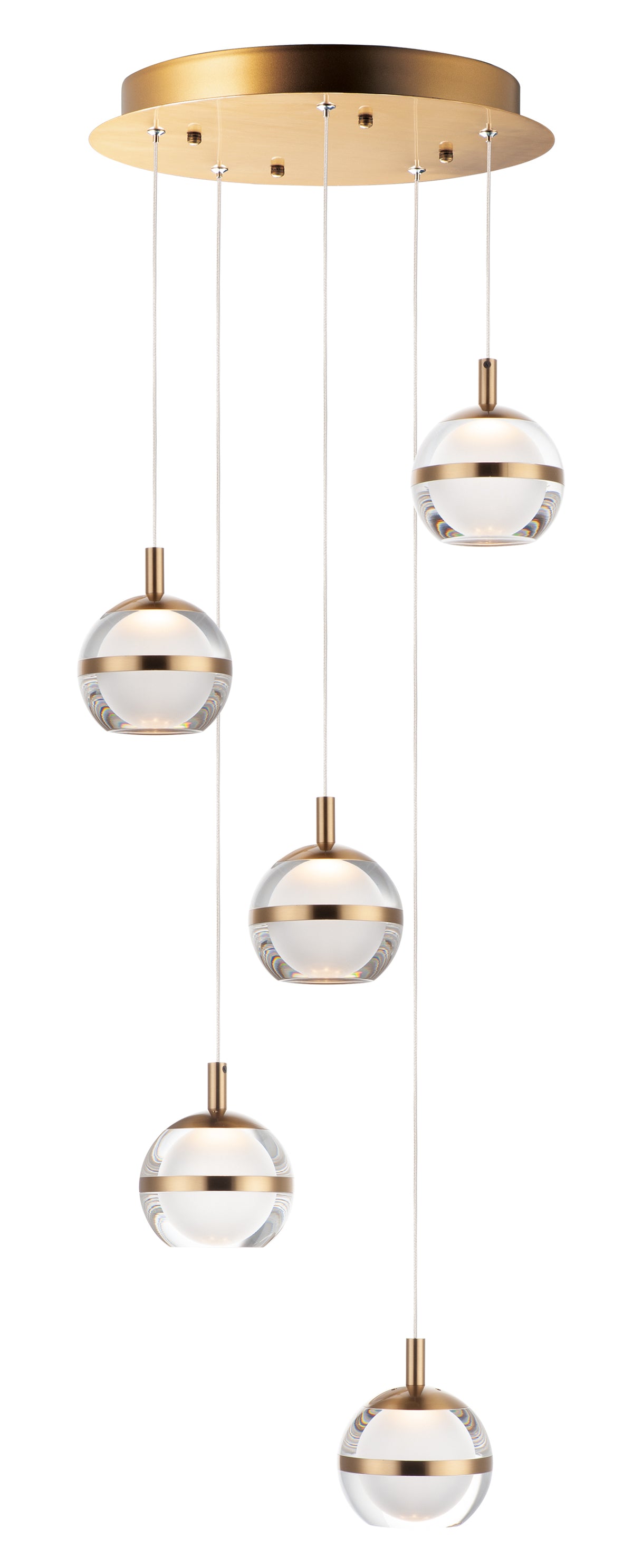 Swank 5-Light LED Pendant