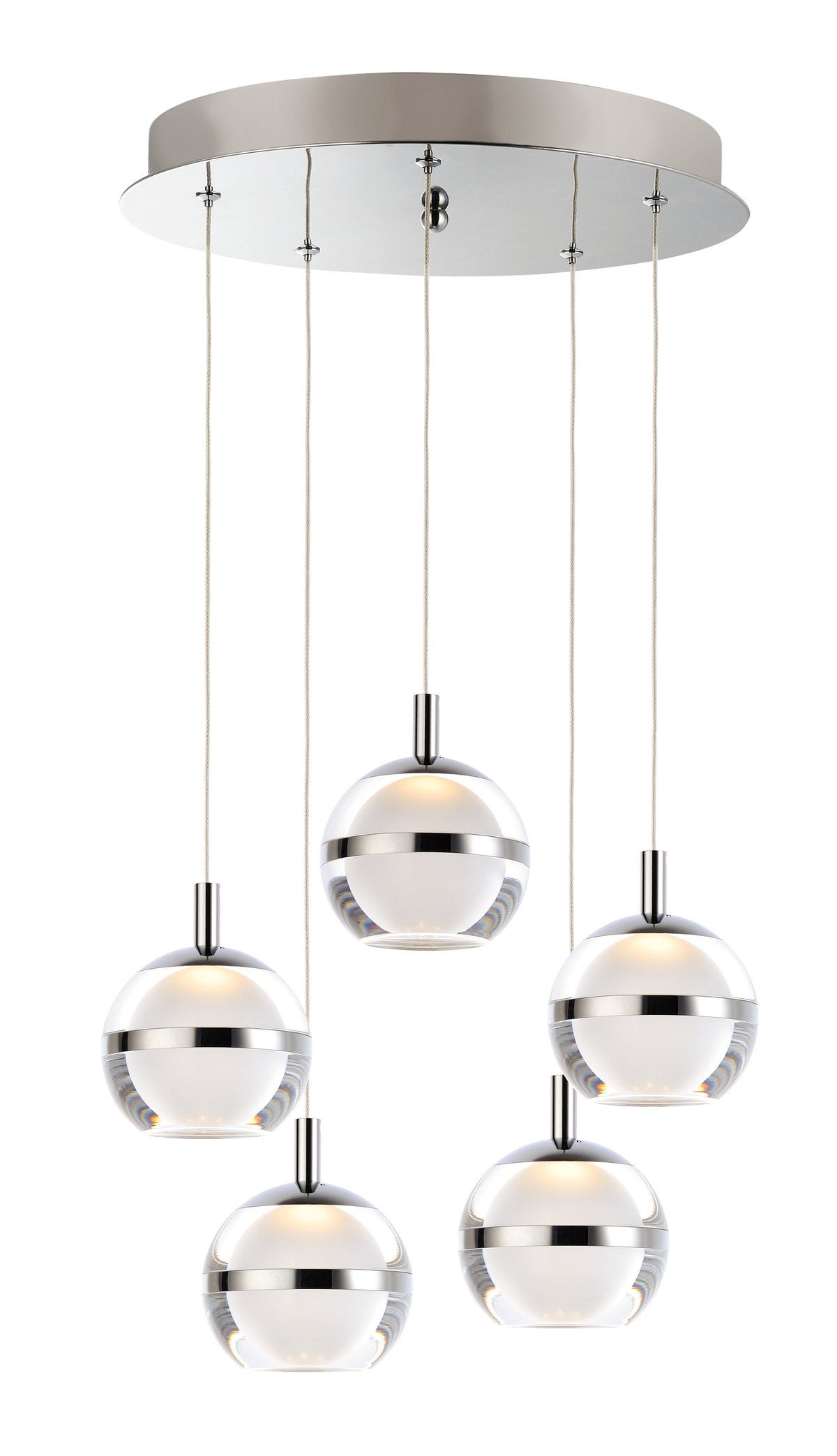 Swank 5-Light LED Pendant