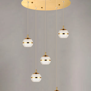Swank 5-Light LED Pendant