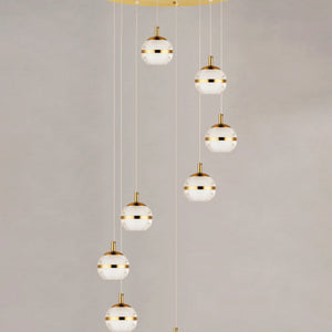 Swank 8-Light LED Pendant