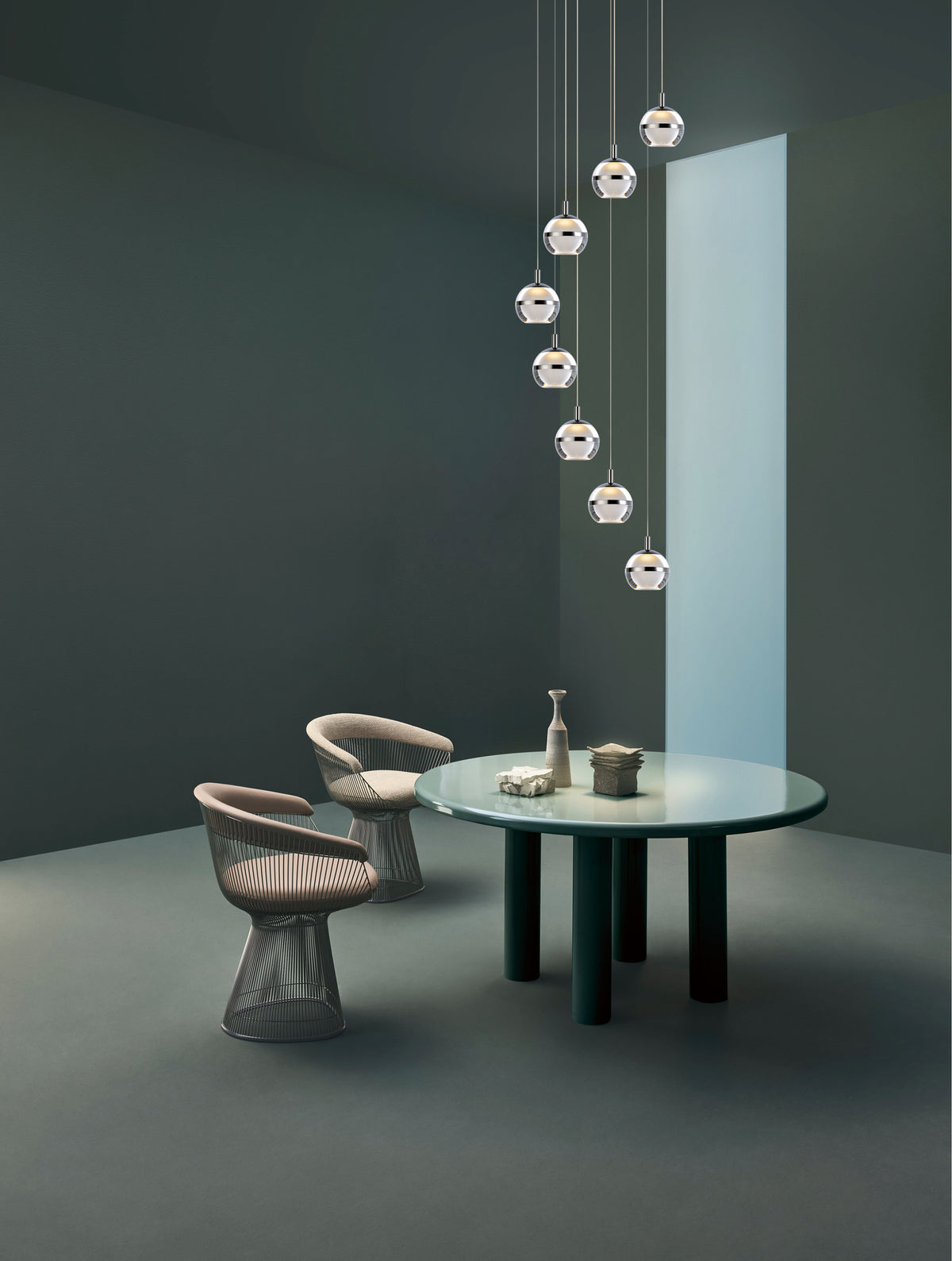 Swank 8-Light LED Pendant