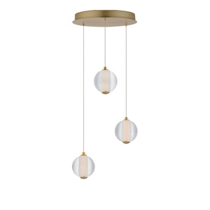 Rhythm 3-Light LED Pendant