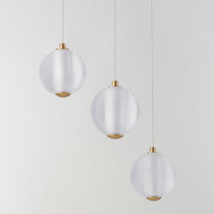 Rhythm 3-Light LED Pendant