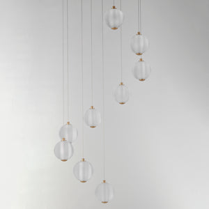 Rhythm 9-Light LED Pendant
